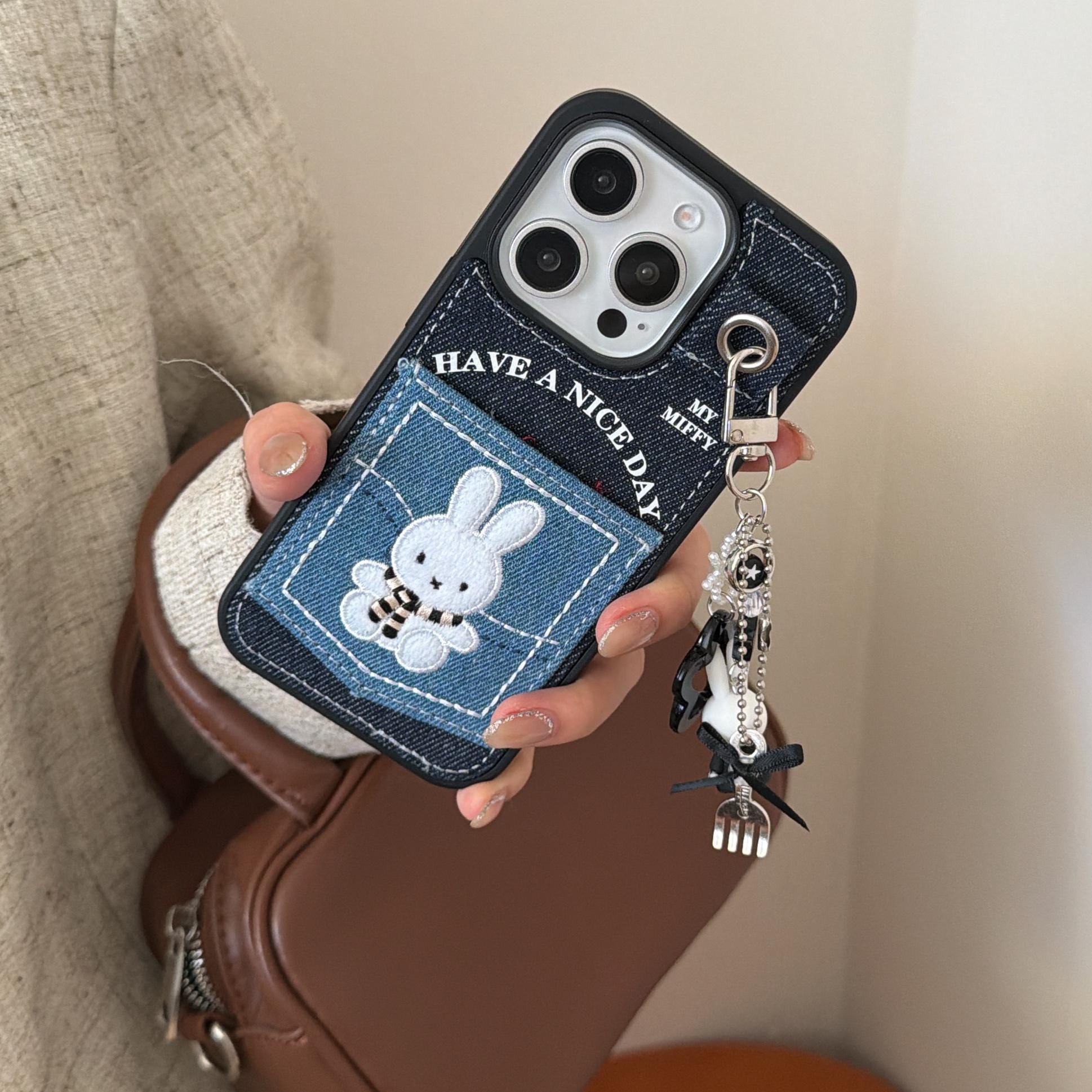 iPhoneアクセサリー Miffy 70 Stamp Case iPhone 17 Pro Max Miffy Magsafe Cute iPhone 17 Pro Max Case - Etsy Israel