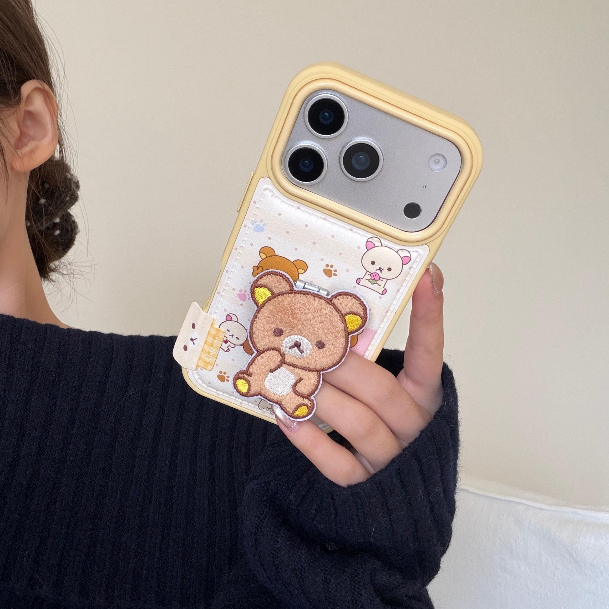 Étui IPhone Mag Safe Rilakkuma Sushi Housse Rigide Acrylique Anti-rayures