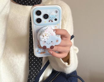 Snowman Penguin Magnetic iPhone Case, Jellycat Style