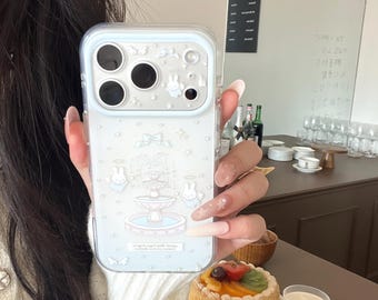 Star Miffy Bunny Phone Case Compatible with iPhone 17 Pro, 16 Pro Max & 15 Series