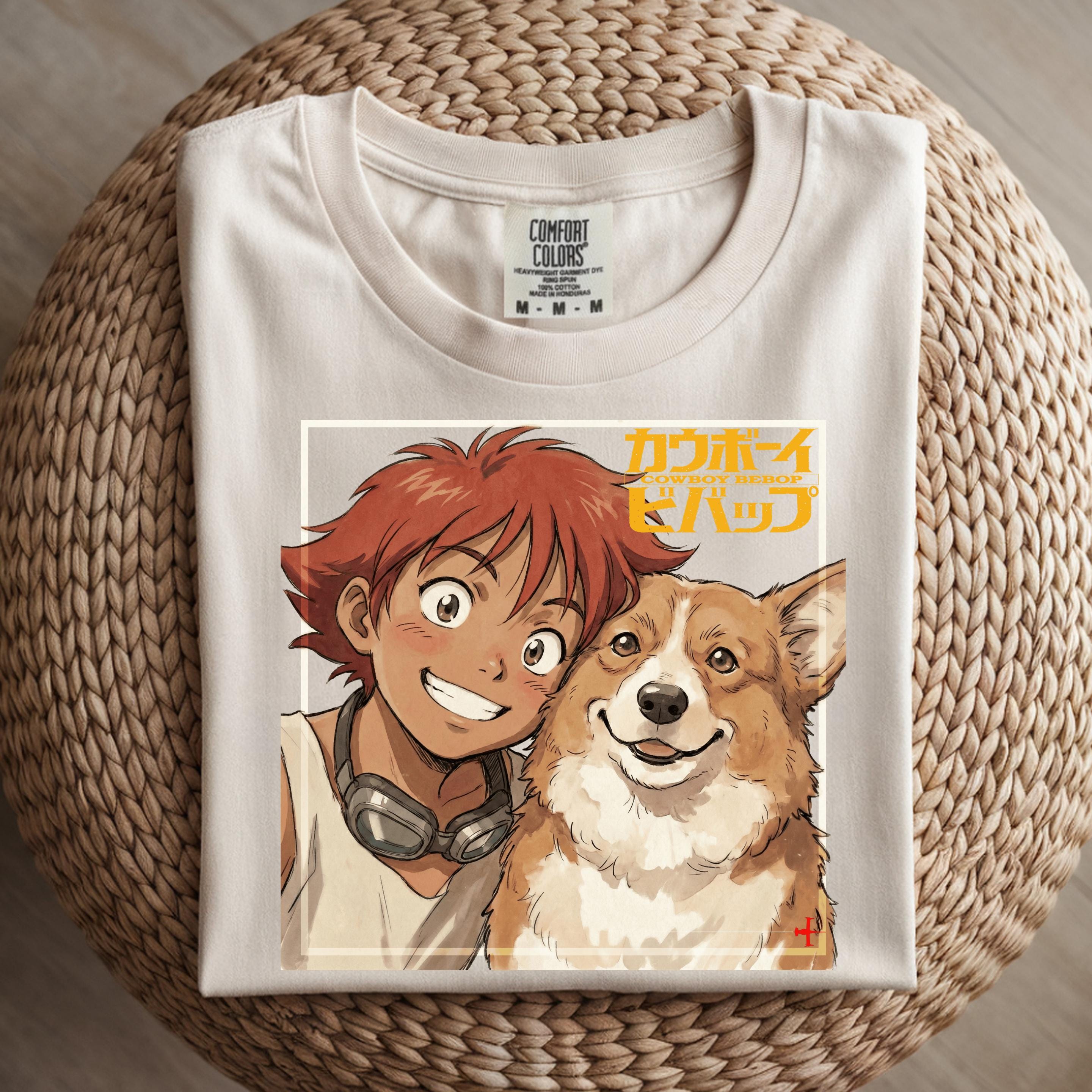 ビンテージ カウボーイビバップ Tシャツ コーギー アイン Tシャツ 