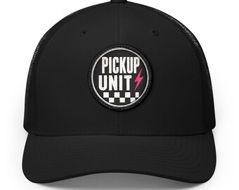 Pickup Unit Riot Trucker Hat, Funny Mom School Pickup Cap