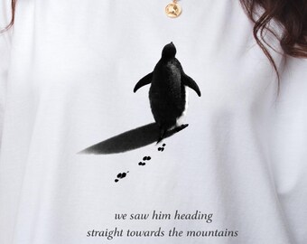 Comfort Colors Penguin T-Shirt, Nihilist Meme, But Why