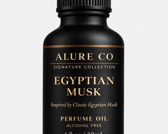Egyptian Musk Body Oil 30 ml | Soft Musk Vanilla Amber | Unisex