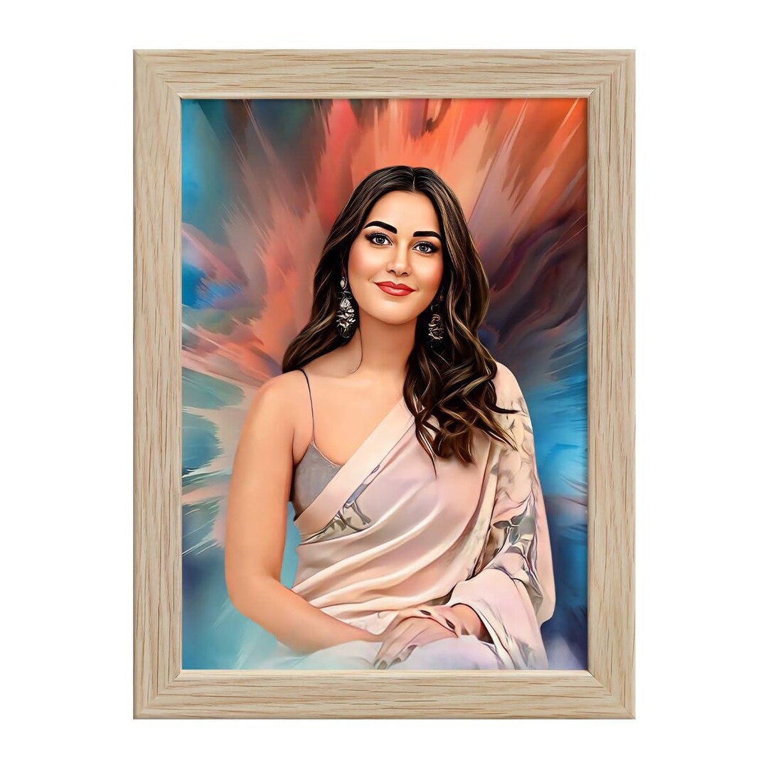 Personalized Oil Painting Portrait | Custom Photo Art (digital Download ...