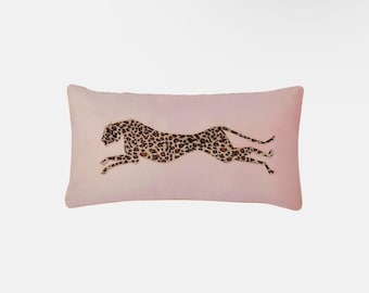Funda de almohada de leopardo