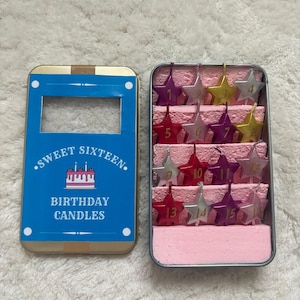 Vela en caja de 16 deseos