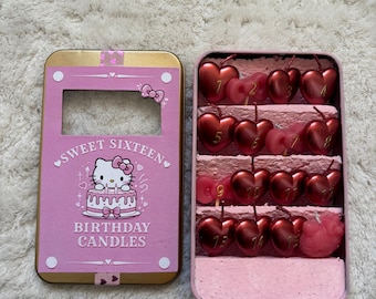 Caja de velas 16 Wishes x Hello Kitty
