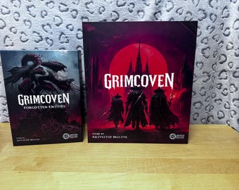 Grimcoven Brettspiel Insert Organizer - Alles im Organisator
