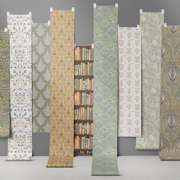 Non Pasted Wallpaper Etsy