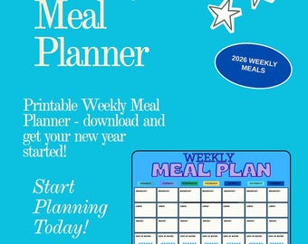 WEEKLY MEAL PLANNER