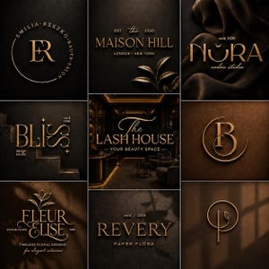 Ich erstelle individuelle Logo-Designs für Ihr Unternehmen: Professionelles Logo, Monogramm-Logo, Firmenlogo, Fotografie-Logo, einzigartiges Logo, Branding.