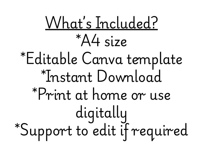 Editable | Sticker Chart for Kids | Canva Reward Chart | Personalised ...