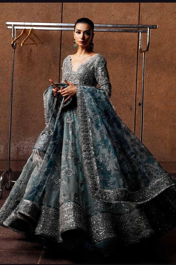 Ice Blue Nikkah Dress - Etsy