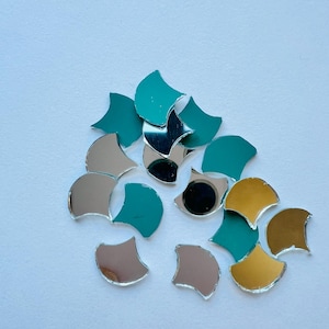 Fancy Multi Shape Craft Glass Mirrors, Lippan,Mosaic, Mandala Art