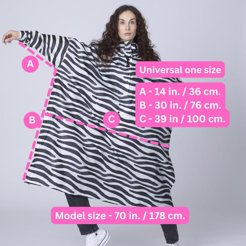 Dark Soul Gothic Raincoat: Unisex Recycled rPET Waterproof Festival Coat image 7