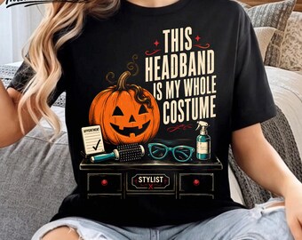 This Headband Is My Whole Costume PNG: Halloween Nurse png Pumpkin Clipart Funny Halloween Clipart (Digital Download)