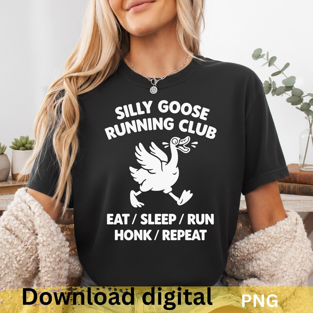Silly Goose Racing Silly Goose Running Club Funny Goose Runner Marathon Running | Field ...