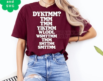 ¿Conoces al Hombre Muffin? ¿DYKTMM? PNG SVG: Cita viral divertida, meme, humor, clipart, gráfico estético (descarga digital)
