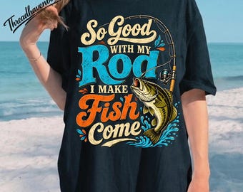 So gut mit meiner Rute, dass die Fische kommen (PNG), lustiges Fliegenfischen zum digitalen Download