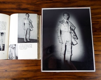 Vintage Photograph Of Manolete Spanish Bullfighter 1st Ed Book 1958 B Conrad, Unique Latin American Gift Ideas for Bullfighters, Bull Fight