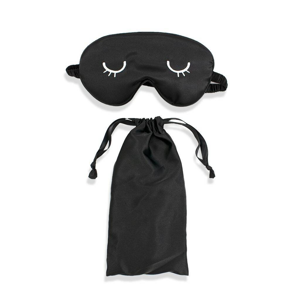 Eyelash Eye Mask Luxurious Silk Satin Sleeping Mask Nap Etsy UK