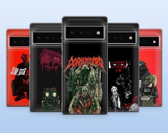 Dorohedoro Phone Case Dark Anime Cover for Google Pixel 10, 10Pro, 9, 9Pro, 8A, 8, 7A, 6A, Samsung S26, S25, S24Fe, A16, iPhone 17, 16