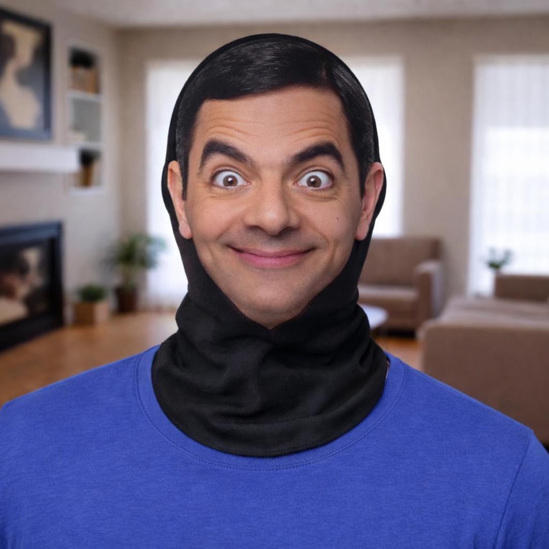 Funny 3D Face Mask – Realistic Comedy Character Mask for Parties ...