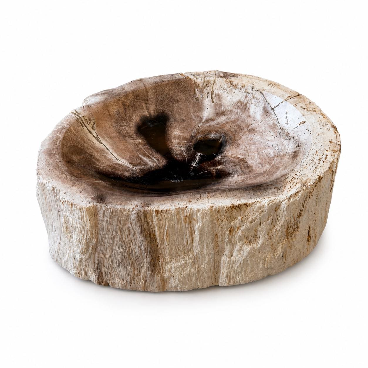 Vintage ＊ petrified wood tray Petrified Wood Ash Tray - Etsy