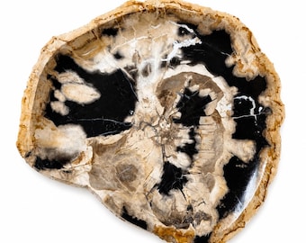 Natural Stone Serving Plate 13"