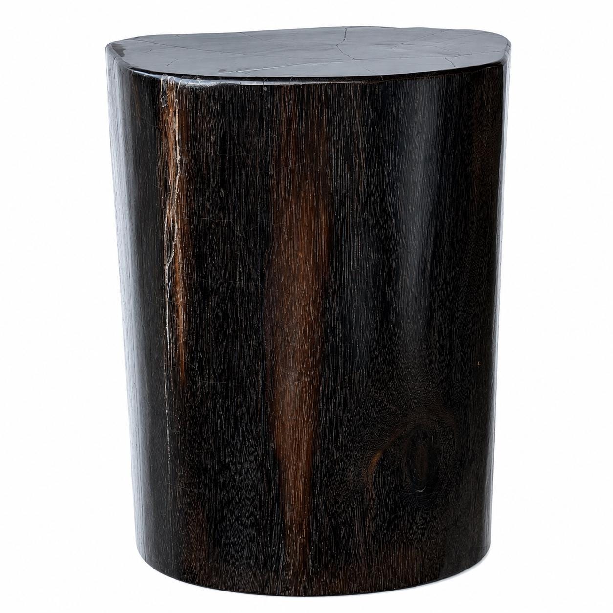 Petrified Wood Stool 18"