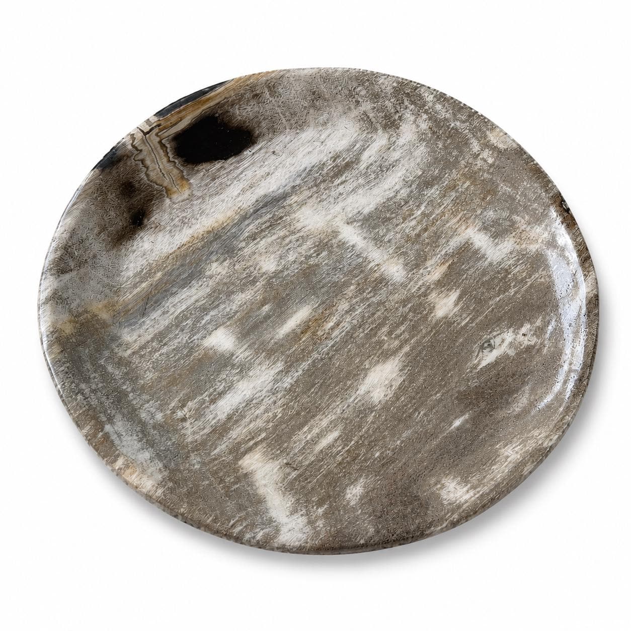 Natural Serving Plate 12"