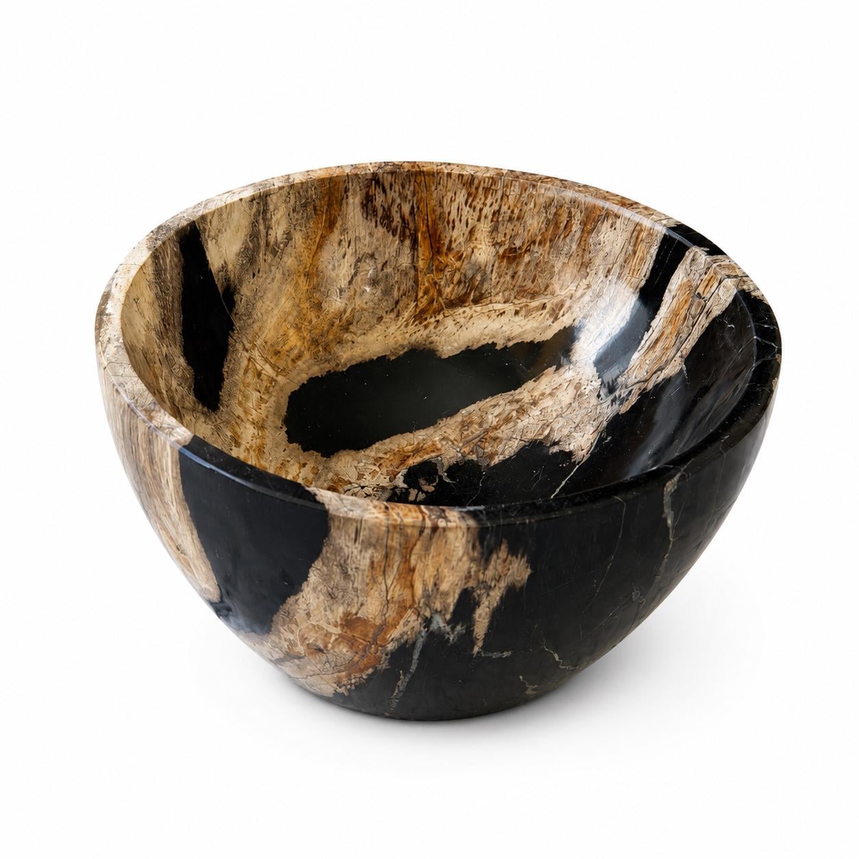 Petrified Wood Bowl 7"