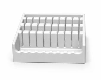 9-Knife Kitchen Organizer – 3D Printable STL | Knife Holder for Drawer, Counter & Table