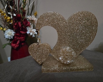 Resin Heart Design #1