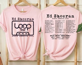 Retro Cassette Tour Shirt, Vintage Musik Grafik T-Shirt, Konzert inspiriert T-Shirt, Nordamerika Tour Style Shirt, Musikliebhaber Geschenk, Festival Tee