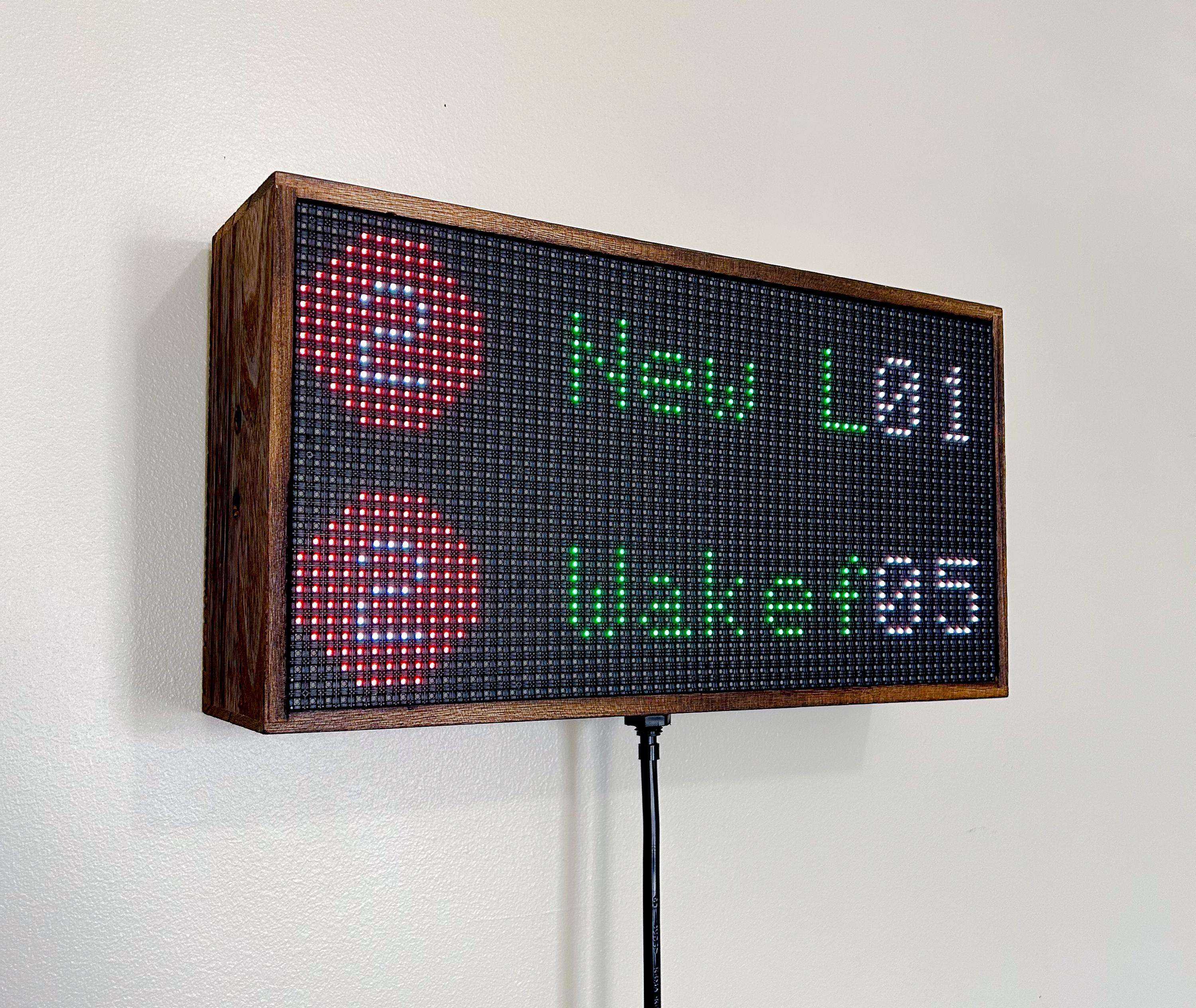 NYC Subway Countdown Clock, Wifi LED Display, Real-time MTA