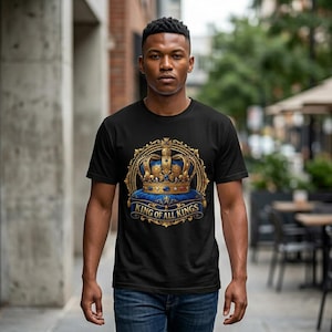 König aller Könige T-Shirt | Christlicher Glaube Schrift Tee