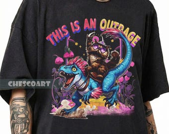 Camiseta vintage "Esto es un escándalo", camiseta de la princesa Donut y Mongo, camiseta de Carl de Dungeon Crawler