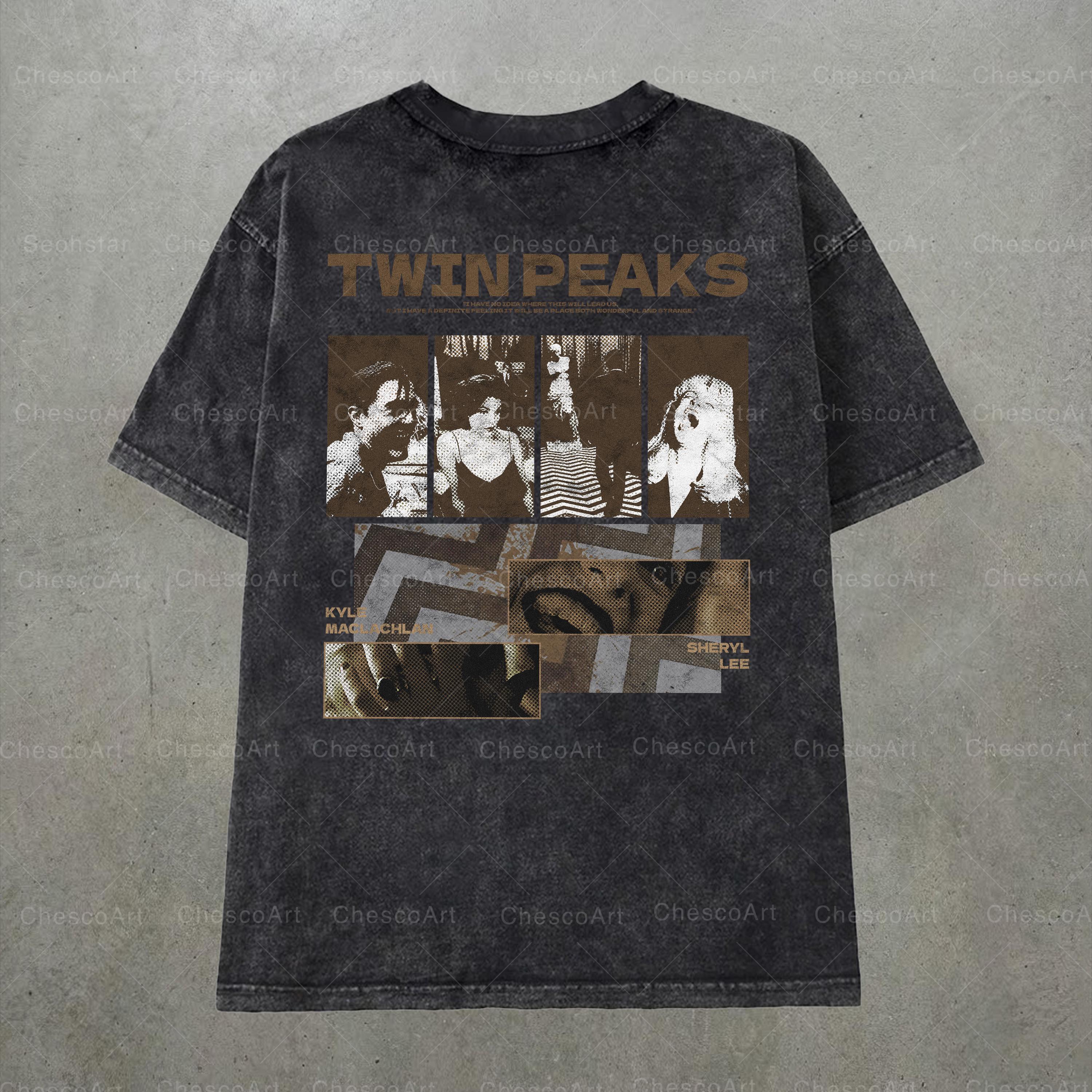 Twin Peaks Graphic T-shirt, 90s TV Show, Vintage Movie Tee - Etsy UK