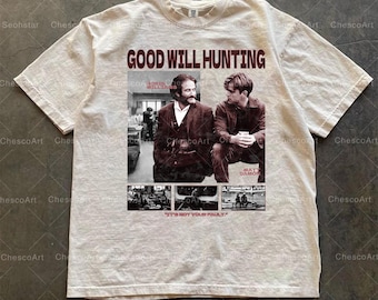 Good Will Hunting Shirt, Vintage 90s Comfort Colors T-Shirt, Retro Classic Film Shirt