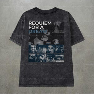 Requiem for a Dream Graphic T-shirt | Oversized Cult Film Tee - Etsy