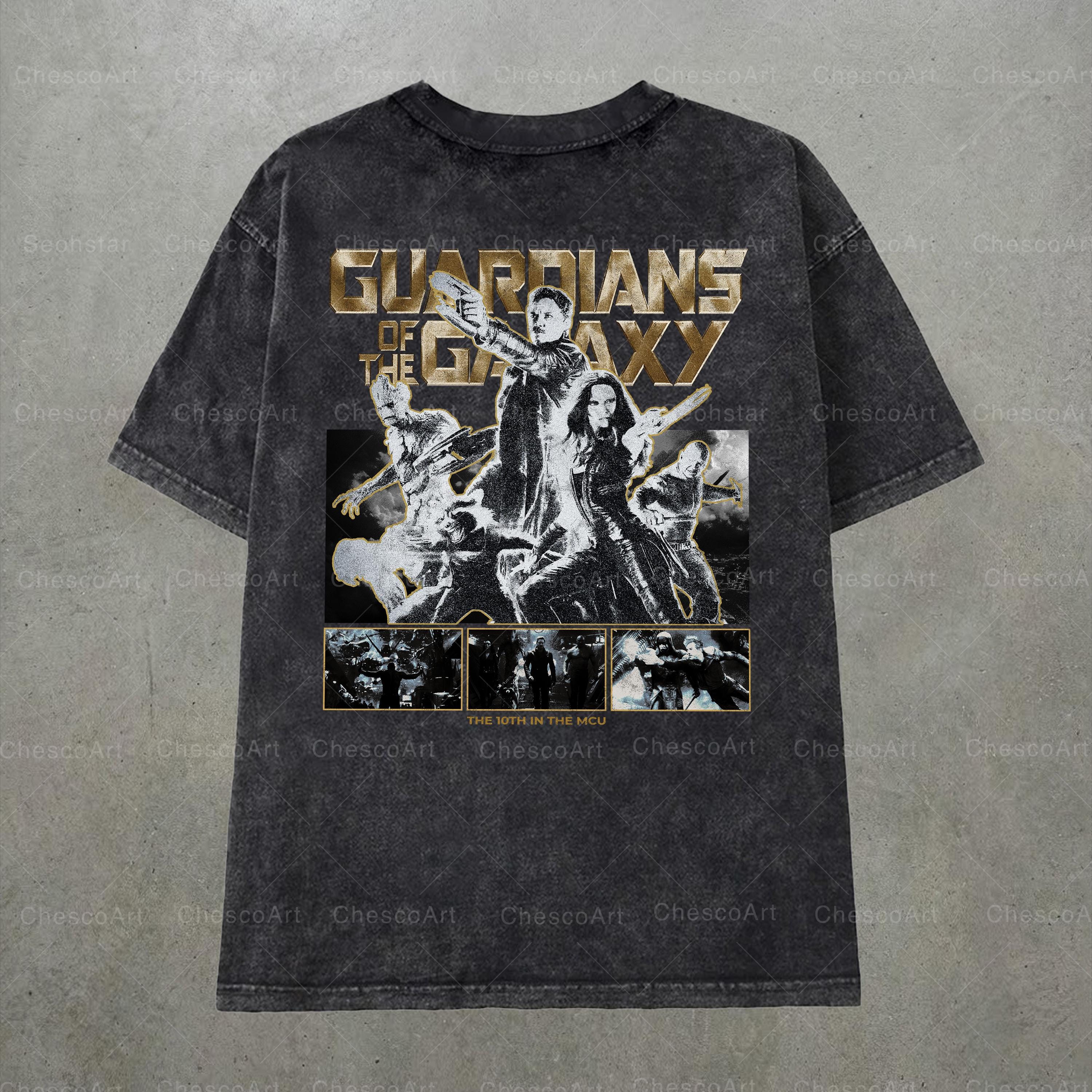 T-shirt da bambino giallo fluo con stampa e logo Ducati Corse