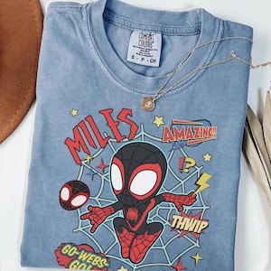 Miles Morales Shirt, Spidey And His Amazing Friends Tee, Marvel Superhero Graphic bild 4