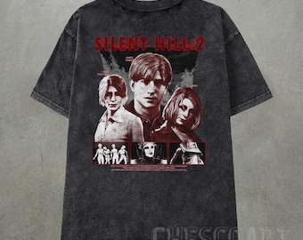 Vintage 90s Graphic Silent Hill II T-Shirt, James Sunderland Retro T-shirt, Gifts For him