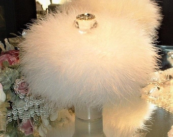 3pc Silky Lychee Milkshake Set ~ Scented Dusting Powder w/ Down Feather Puff & Glass Stand by Renditions