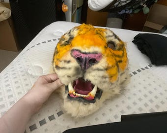Tiger Fursuit Mask|First Fursuit|Halloween Prop