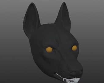 Commissione per una maschera cosplay digitale personalizzata