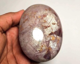 Zafiro estrella natural grande de 2915 ct, cabujón ovalado, cristal curativo, gema suelta.