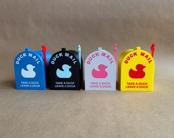 Magnetic Duck Mailbox | Cruise Ship Door Decor | Take A Duck Leave A Duck | Cruise Gift